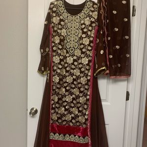 Chiffon Pakistani Formal Party Wear Dress